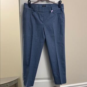 LOFT Slate Blue Straight Leg Pants